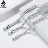 925 Silver Tennis Bracelet for Women with Cubic Zirconia