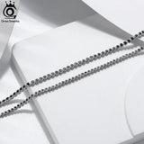 925 Silver CZ Tennis Bracelet Women 1.5/2mm Chain Jewelry SB145