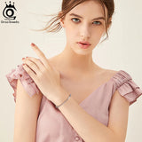 925 Silver Phoenix Tail Chain Bracelet Women Wedding Jewelry SB112