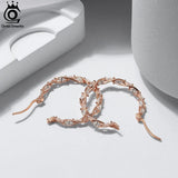 925 Silver 30mm CZ Hoop Earrings for Women SE364