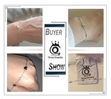 925 Silver Heart Charm Bracelet Set for Women, Party Jewelry SB02