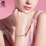 925 Silver Diamond-Cut Bolo 3mm Bead Bracelet Women's Jewelry