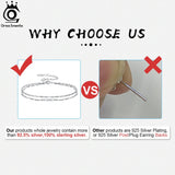 925 Silver Water Ware Chain Bracelet for Women SB132