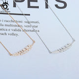 925 Silver Leaf Pendant Zirconia Necklace