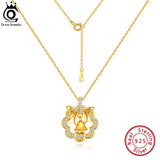 925 Silver Christmas Wreath Pendant Necklace for Women - HON23