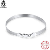 925 Silver Herringbone Chain Bracelet 3mm/4.5mm