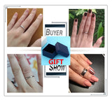 925 Sterling Silver Stackable Finger Rings for Women Wedding Ring SR74