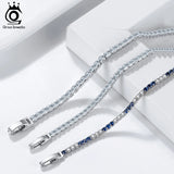 925 Silver CZ Tennis Bracelet For Women 2.5/3.0mm SB115