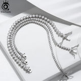 925 Silver Tennis Chain Bracelet 1.5/2/3mm Zirconia SB143