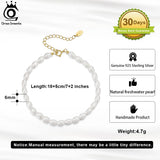 Adjustable Sterling Silver Bracelet with Natural Freshwater Pearl