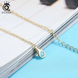 925 Silver Anklet Single Chain Summer Ankle Chain SA06