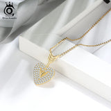 Sterling Silver Cupid Arrow Love Pendant Necklace for Women