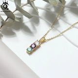 925 Silver CZ Pendant Necklace for Women SN304