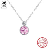 Austrian Crystal Stone Pendant Silver Jewelry SWN04