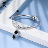 925 Silver Sunglasses Charm Pendant for Bracelets CB46