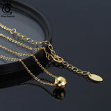 Geometric Ball Pendant 925 Sterling Silver Necklace