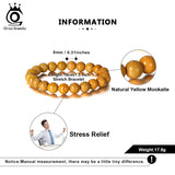 Yellow Mookaite Healing Reiki Buddha Bracelet