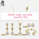 925 Silver Stud Earrings CZ Wedding Jewelry SE349