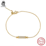 925 Sterling Silver Zircon Bracelet for Women SB63
