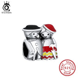 925 Sterling Silver Charm Beads for Bracelet Silver Jewelry