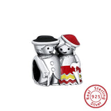 925 Sterling Silver Charm Beads for Bracelet Silver Jewelry