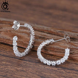 925 Silver Earrings with Cubic Zirconia SE361