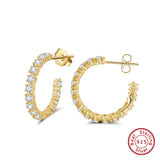 925 Silver Earrings with Cubic Zirconia SE361
