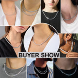 925 Silver Tennis Choker Chain CZ Necklace Jewelry
