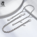 Sterling Silver Italian Diamond Cut Rope Chain Bracelet for Men and Women