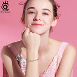 Sterling Silver Phoenix Tail Chain Bracelet for Women