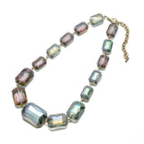 Crystal Beads Choker Necklace Statement Jewelry for Women