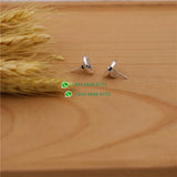925 Silver Spanish Touses Bear Women's Earrings Jewelry