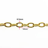 Men's Gold Stainless Steel Clasp Rotate Bracelet