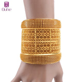 Dubai Wide Bangle for Women Men African Bracelets&Bangles Jewelry Bridal Wedding
