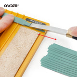 Leather Edge Beveler Repair Tool with Sandpaper Sharpener