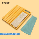 Leather Edge Beveler Repair Tool with Sandpaper Sharpener