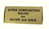 OX Red Rouge Polish Wax for Metals