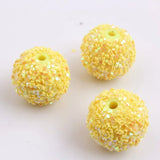 12mm-20mm Acrylic Sequin Rhinestone Beads Kids Jewelry Beads