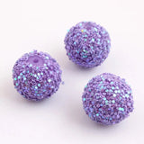12mm-20mm Acrylic Sequin Rhinestone Beads Kids Jewelry Beads