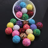 12mm-20mm Acrylic Sequin Rhinestone Beads Kids Jewelry Beads
