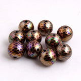 20mm Colorful Acrylic Rainbow Beads for Girls 100pcs