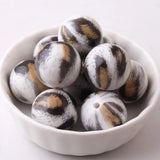 20mm 100pcs Leopard Beads for Girls Necklace Jewelry