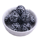20mm 100pcs Leopard Beads for Jewelry Making Chunky Necklace