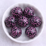 20mm 100pcs Leopard Beads for Jewelry Making Chunky Necklace