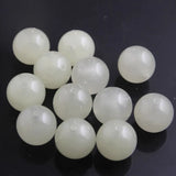 20mm 100pcs Colorful Glow Luminous Acrylic Beads for Jewelry