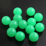 20mm 100pcs Colorful Glow Luminous Acrylic Beads for Jewelry