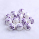 20mm 100pcs Matte Pearl Butterfly Beads for Jewelry Making