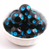 20mm 100pcs Rainbow Chunky Polka Dot Beads Jewelry Making