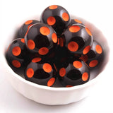 20mm 100pcs Rainbow Chunky Polka Dot Beads Jewelry Making