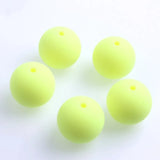 Neon Frost Acrylic Bead Set for Chunky Necklace Making
